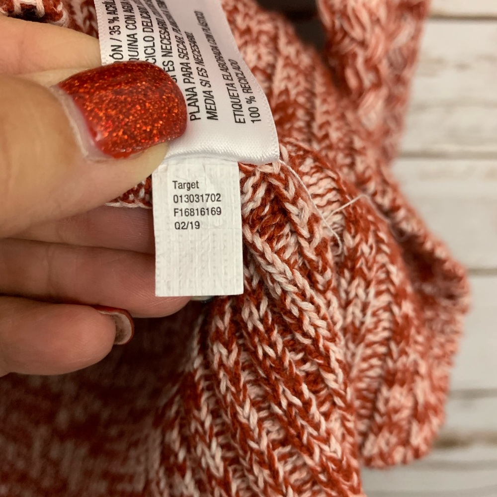 Universal Thread Heathered Cable Knit Swea - image 7